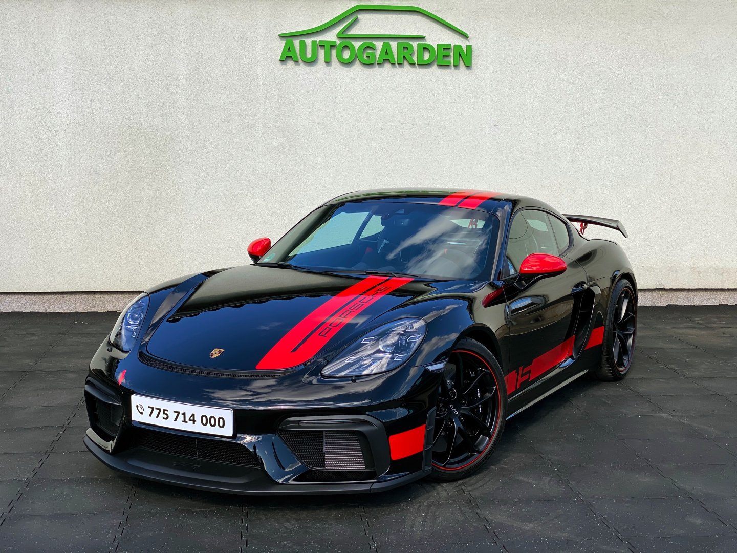 Porsche Cayman GT4 Sports Cup keramické brzdy
