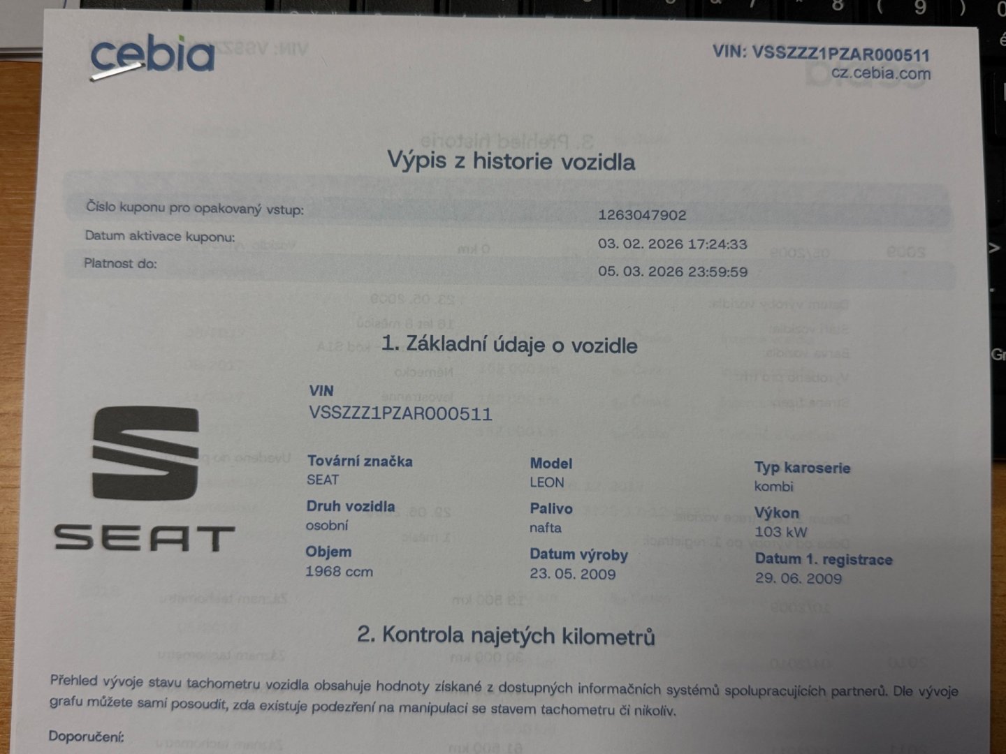 Seat Leon 2.0TDi 103kW, vyhr. sedadla