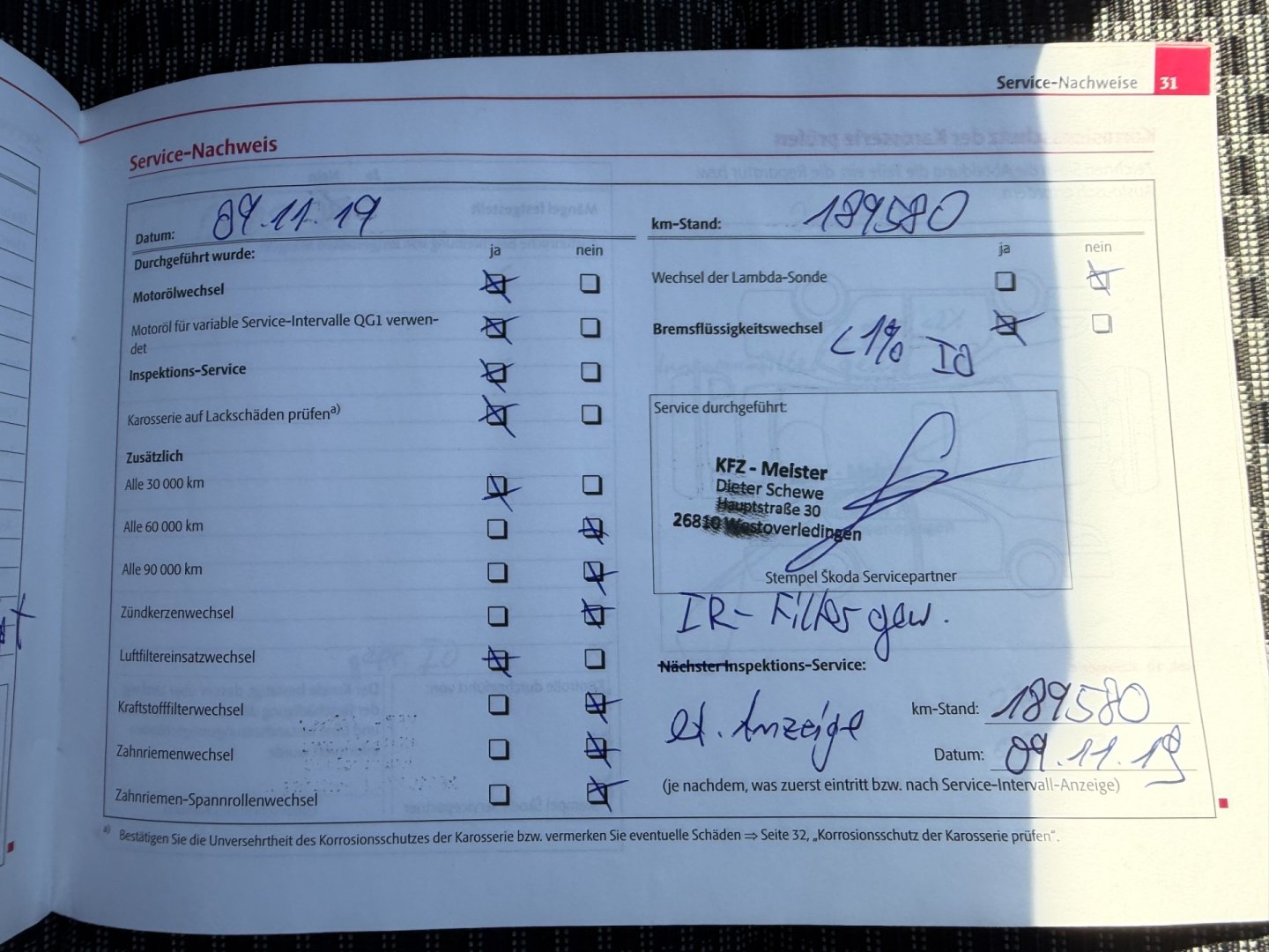 Škoda Octavia 2.0TDi 103kW výhřevy, navigace