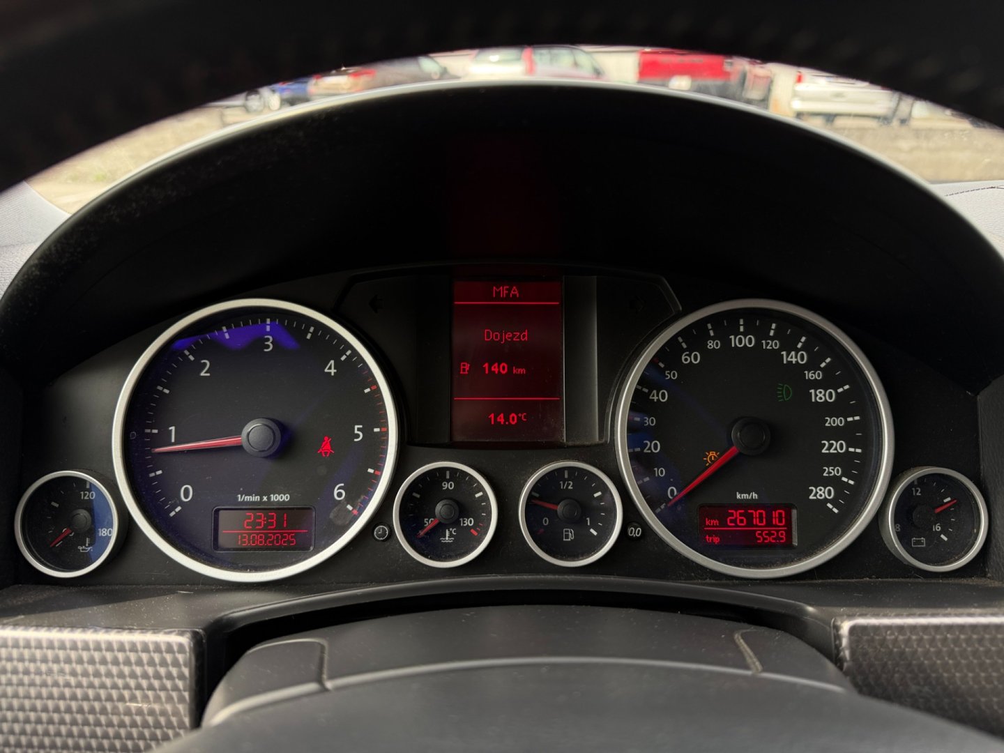 Volkswagen Touareg 3.0TDi 176kW manuál, pružiny