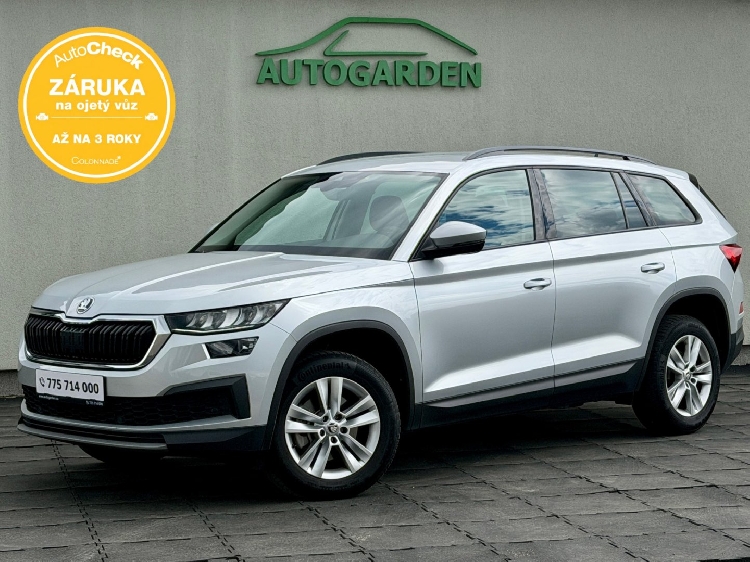 Škoda Kodiaq 2.0TDi 110kW DSG, ACC, kamera