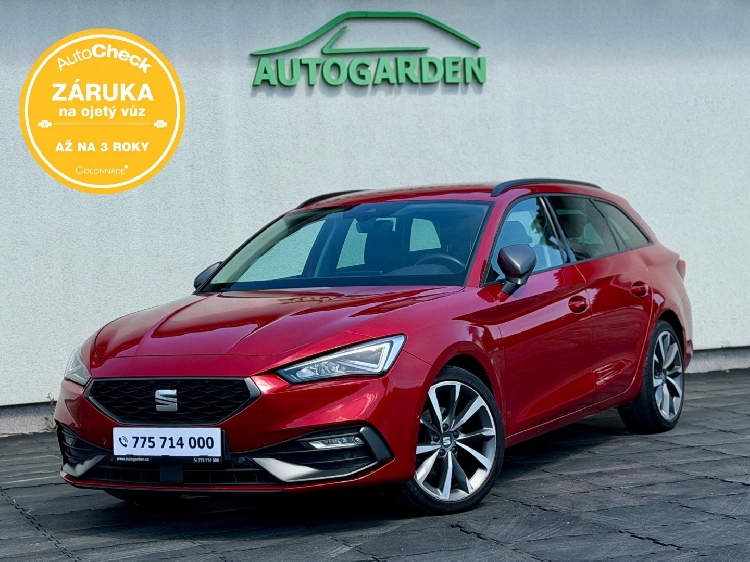 Seat Leon FR 1.5TSi 110kW DSG, ČR, DPH