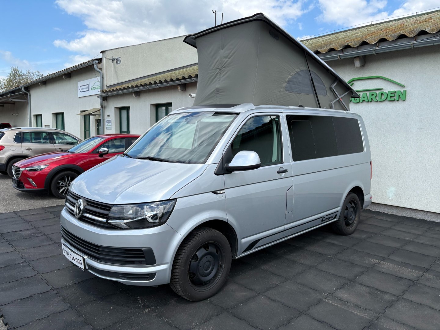 Volkswagen T6 2.0TDi  Camp Roof, nez. topení